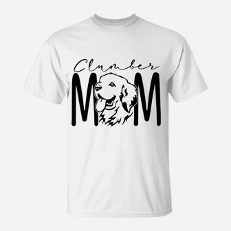 Dog Mom Chunbers T-Shirt - Seseable