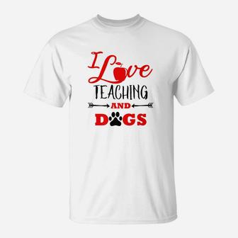 Dog Mom Dad Teacher Funny Gift End Of Year Present T-Shirt - Seseable