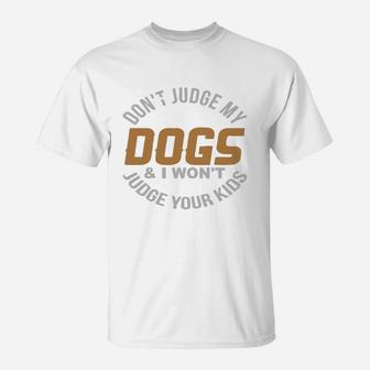 Dogs Dogs Designs T-Shirt - Seseable