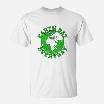 Earth Day Everyday Green Earth Day Climate Change T-Shirt - Seseable