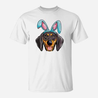 Easter Bunny Dachshund Dog Boys Girls Kids Men Women T-Shirt - Seseable