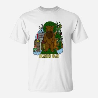 Einzigartiges Bearded Bear Bunt T-Shirt - Seseable
