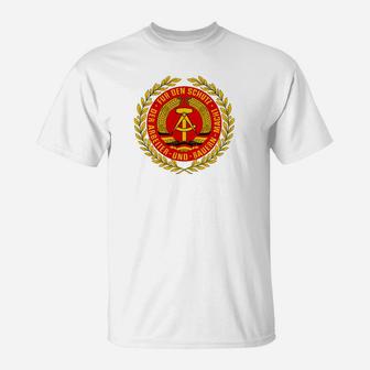 Emblem Nva national Peoples Army Gdr T-Shirt - Seseable