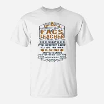 Facs Teacher T-Shirt - Seseable