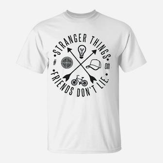 Friends Do Not Lie Graphic Vintage T-Shirt - Seseable