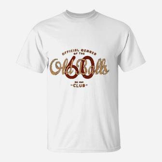 Funny 60th Birthday Born In 1960 Vintage Old Balls T-Shirt - Seseable