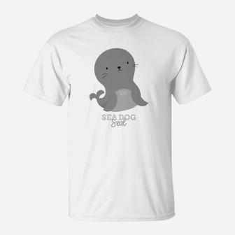 Funny Animal Name Meme Sea Dog Seal T-Shirt - Seseable