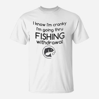 Funny Fishing Men Boyfriend Dad Son, best friend gifts T-Shirt - Seseable