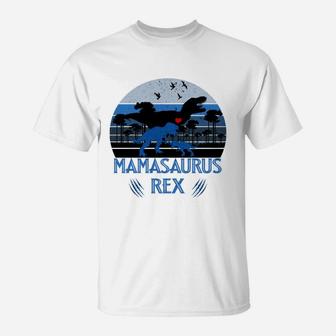 Funny Mamasaurus Dinosaur Rex Dinosaur Vintage 2020 T-Shirt - Seseable