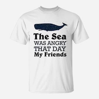 Funny Tv Vandelay Sea Was Angry That Day Costanza Graphic T-Shirt - Seseable