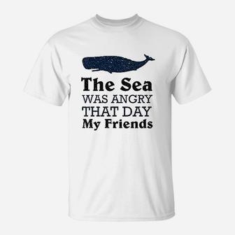 Funny Vandelay Sea Was Angry That Day Costanza T-Shirt - Seseable