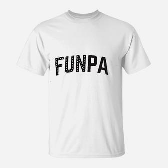 Funpa Funny Fun Grandpa Grandfather Papa Grandson T-Shirt - Seseable