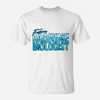 Future Marine Biologist Ocean Student Biology Pun T-Shirt - Seseable