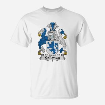 Galloway Family Crest Scottish Family Crests T-Shirt | Seseable UK