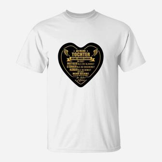 Ge Ein Meine Tochter Mama T-Shirt - Seseable