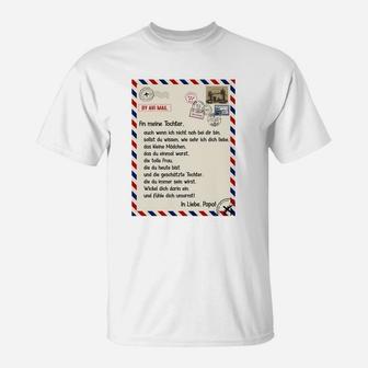 Ge Ein Meine Tochter Papa T-Shirt - Seseable