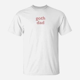 Goth Dad Retro Style Emo Lifestyle Fathers Day Goth Summer Premium T-Shirt - Seseable
