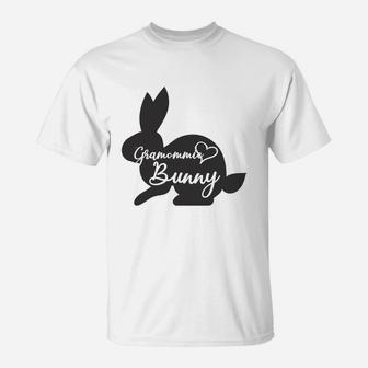 Gramommie Bunny Cute Adorable Easter Great Family Women T-Shirt - Seseable