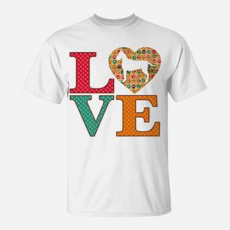 Great Dane Love Great Dane Dogs T-Shirt - Seseable