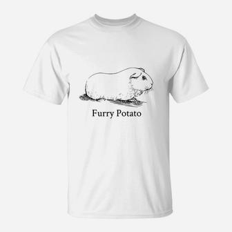 Guinea Pig Furry Potato T-Shirt - Seseable