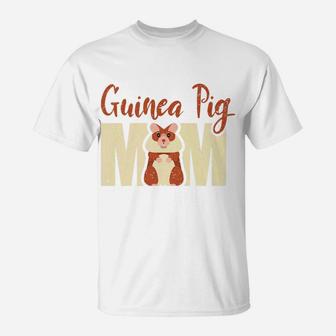 Guinea Pig Mom Pet Animal Mother Mommy Fur Paren T-Shirt - Seseable