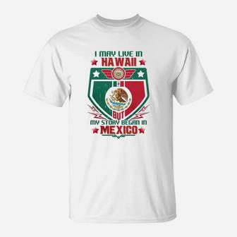 Hawaii Mexico T-Shirt - Seseable