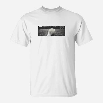 Herren T-Shirt mit Schwarz-Weiß-Tiermotiv, Premium Qualität - Seseable