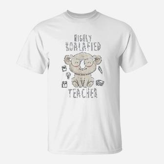 Highly Koalafied Teacher Koala T-Shirt - Seseable