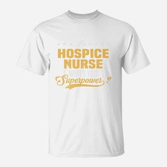 Hospice Nurse T-Shirt - Seseable