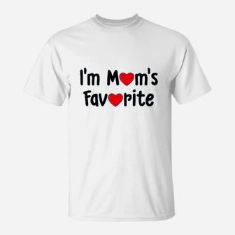 I Am Moms Favorite Funny T-Shirt - Seseable