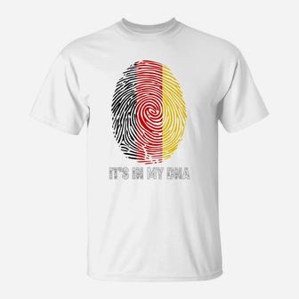 I Love My Germany Country It Is In My Dna T-Shirt - Seseable
