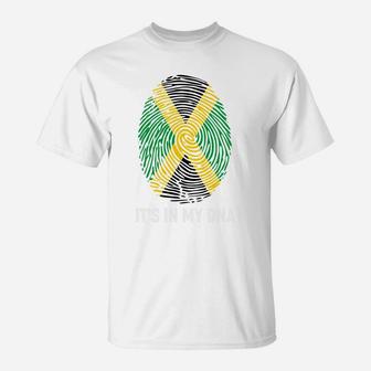 I Love My Jamaica Country It Is In My Dna T-Shirt - Seseable