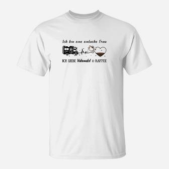 Ich Bin Ein Einfache Frau Reisemobil- T-Shirt - Seseable