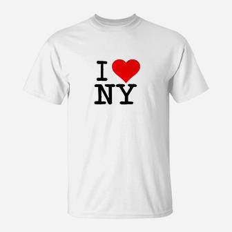 Ich Liebe New York Klassiker T-Shirt - Seseable