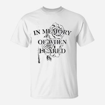 In Memory Of When I Cared Women's Fashion Relaxed T-Shirt - Seseable