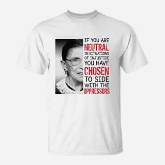Injustice Ruth Bader Ginsburg Notorious Rbg Quote Coffee Mug T-Shirt - Seseable