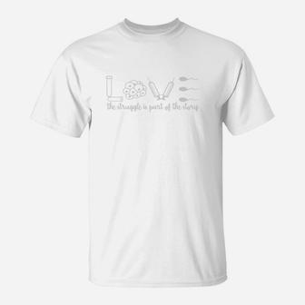 Ivf T-shirt, Infertility T-shirt, Ivf Mom amp;amp; Dad T-Shirt - Seseable