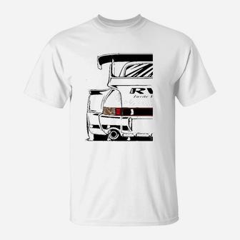 Japanese Automotive Retro Race Men Vintage Tuning Car T-Shirt - Seseable