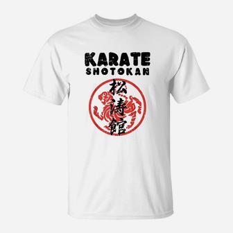 Karate Shotokan Tiger Symbol Martial Arts Men Women Gift T-Shirt - Seseable