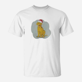 Labrador Retriever Christmas Shirt - Mens Premium T-shirt T-Shirt - Seseable