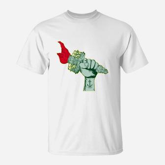Lady Liberty Resists T-shirt T-Shirt - Seseable