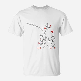 Love You Madly Couples Husband Gifts For Valentines Day T-Shirt - Seseable