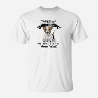 Lustiges Hundemotiv T-Shirt: Miss Alice Roosevelt Spruch - Seseable