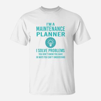 Maintenance Planner T-Shirt - Seseable