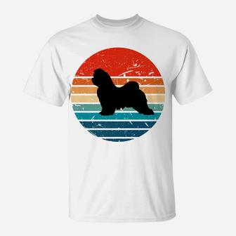 Maltese Dog Retro Vintage 70s 80s Dog T-Shirt - Seseable