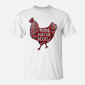 Mama Rules The Roots T-Shirt - Seseable