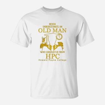 Man Graduated From Howard Payne College T-Shirt - Seseable
