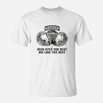 Mean Gear Airborne Ranger Army Special Forces Fight T-Shirt - Seseable