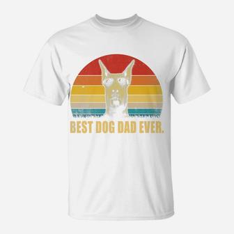 Mens Best Dog Dad Ever Doberman Daddy Father Gift Men T-Shirt - Seseable