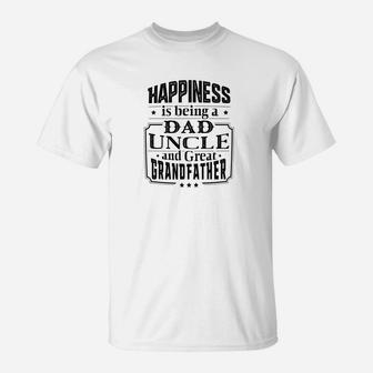 Mens Relative Gift Uncle Great Grandfather Men T-Shirt - Seseable